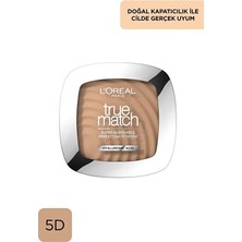 Bezos True Match Powder Pudra - 5.d/5.w Golden Sand
