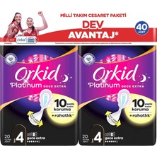 TeknoKapsül Orkid Platinum Cesaret Paketi Gece Ekstra 40'lı Yeni