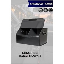 Automod Chevrolet Tahoe Uyumlu Kapaklı Deri Battal Boy Lüks Siyah Çanta Premium