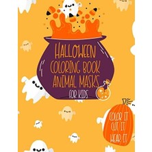TeknoKapsül Halloween Coloring Book Animal For Kids: Size 8.5 x 11 In (21.59 x 27.94 Cm) 24 Coloring Book Pages