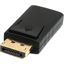 TeknoKapsül Displayport HDMI Dönüştürücü Gold Dp HDMI Çevirici Altın Uçlu Displayport HDMI Çevirici