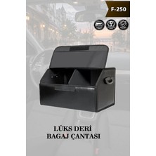 Automod F250 Uyumlu Kapaklı Deri Battal Boy Lüks Siyah Çanta Premium