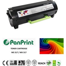 PanPrint Lexmark MX417DE Siyah Muadil Toner