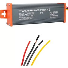 Uravas Store Powermaster PM-27381 24V Dc 12V Dc 15 Amper Oto Konvertör