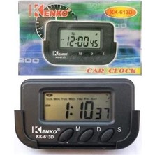 TKÇ Dijital Küçük Masa Araba Saati Alarm Kronometre Kenko KK-613D
