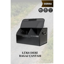 Automod Sierra Uyumlu Battal Boy Kapaklı Deri Lüks Siyah Çanta Premium