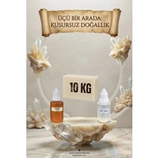 Organik Hekim Kendi Sabununu Yap! 10 kg Opak Sabun Bazı + Süt Esansı +Sarı Boya