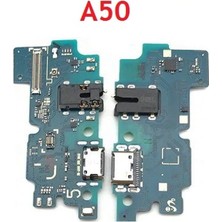 TKÇ Orijinal Samsung A50 A505 Şarj Soketli Kulaklık Soketli Mikrofon Bordu