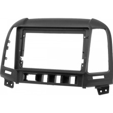 Lovion ÇRE1.2730229 Hyundai Santa Fe 2006-2012 Model Uyumlu Multimedya Için Teyp Çerçevesi