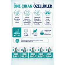 Petcura Herbal Worm Stop Bitkisel Içerikli Kedi Tableti 5 x 350 Mg Avantaj Paketi