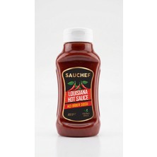 Sauchef Louisiana Hot Sauce (Acı Biber Sosu) 480 G