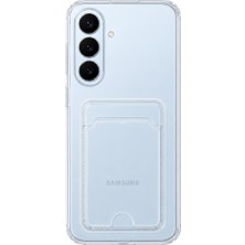 Mopal Samsung S26 Uyumlu Kartlık Detaylı Şeffaf Silikon Kılıf | Yuki Serisi