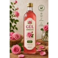 Gül Sirkesi Doğal Fermente 500ML.