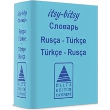 Colezium Itsy Bitsy Rusça-Türkçe ,türkçe-Rusça Mini Sözlük