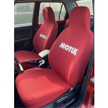 Zafaks Kırmızı Mtl Otomobil Servis Kılıfı Likralı Esnek Tüm Araç Modellerine Uyumlu