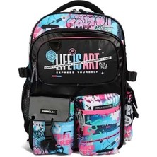 Chimola Art Life Black 17" Sırt Çantası TR94 Siyah Laptop Çantası