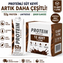 Pınar Yüksek Proteinli Laktozsuz Kakaolu Süt 1lt x 12 Adet