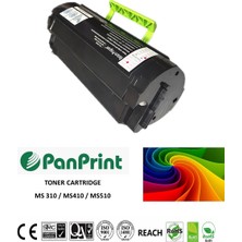 PanPrint Lexmark MS610DTN 50F5H00 Siyah Yüksek Kapasiteli Muadil Toner (5000 Sf.)