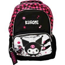 Kuromi Okul Çantası 3177 Sevimli Karakterli Sırt Çantası