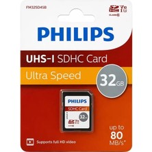 Ozka Concept FM32SD45B 32GB Uhs-I Sdhc Ultra Speed Hafıza Kartı 80 Mb/s Full
