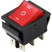 Ozka Concept Tekli Soba Anahtarı 6 Pin Geniş Işıklı (On-Off) IC-105