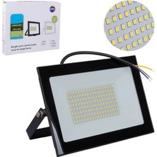 Ozka Concept PM-22572 100 Watt - 220 Volt 6500K IP66 150* Işık Açısı Siyah Slim Kasa Beyaz LED Proje