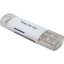 Ozka Concept USB To Micro USB + Kart Okuyucu Otg Çevirici