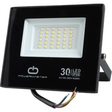Ozka Concept PM-22585 30 Watt - 220 Volt 6500K IP66 150* Işık Açısı Siyah Slim Kasa LED Projektör