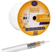 Ozka Concept Mag Rg6-U4 Trishield Anten Kablosu (300 Mt.)