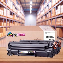 tonermax Hp Laserjet Pro M125NW Muadil Toner Çipli CF283A 2'li 1.500 Sayfa