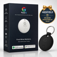 FlowGear Flowg Bluetooth Akıllı Takip Cihazı – Ios ve Android Uyumlu Anahtarlık Takip Cihazı, Kayıp Bulucu, Çanta Cüzdan Valiz Takip Evcil hayvan takip