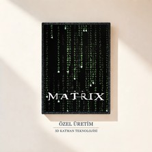 Saes Labs Matrix Kodları 3D Tablo 15×20 cm