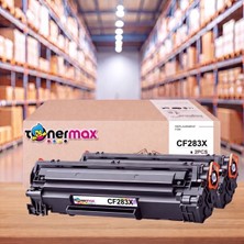 tonermax Hp Laserjet Pro M225DN Muadil Toner Çipli CF283X 2'li 2.400 Sayfa