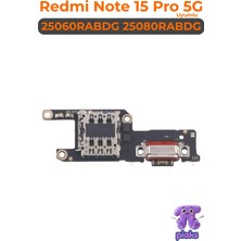 Fodos Redmi Note 15 Pro 5g Şarj Bordu Soketi Alt Bord 25060RABDG 25080RABDG Uyumlu