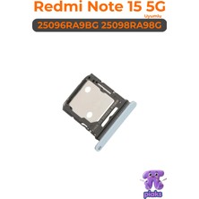 Fodos Redmi Note 15 5g Sim Kart Tepsisi Çekmecesi Aparatı 25096RA9BG 25098RA98G Uyumlu