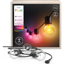 Philips Hue 929004581901 Akıllı Dış Mekan Peri Işığı - IP65 Dış Mekan Koruması | Bahçe ve Terasta