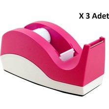 Bigpoint Bant Kesme Makinesi (33MT) Pembe/beyaz x 3 Adet