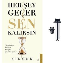 Destek Yayınları Her Şey Geçer Sen Kalırsın - Kinsun +2 Aba Kitap Ayracı Hediye