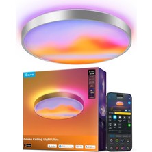 Govee Ucell Light Ayarlanabilir Beyaz Akıllı Tavan Lambası - 2700K-6500K, 5000 Lm, Günün Saatine Uyumlu Aydınlatma