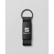EngCar Care Seat Deri Metal Anahtarlık Şık Sade Oto Anahtarlık