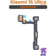 Fodos Xiaomi Mi 15 Ultra On Off Açma Kapama Volume Ses Film Flex 25010PN30G Uyumlu