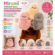 Masita Mırumı Sevimli Akıllı Baykuş Müzikli Şarjlı Çantaya Asılabilir Peluş Oyuncak