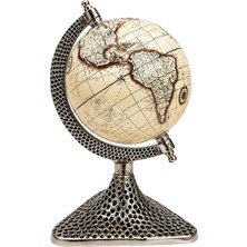 Dünya Küre Stantlı Dekoratif Döner World Globe SL911-A 24CM