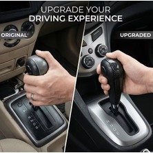 Fvr Chevrolet Aveo Cruze Spark Captiva  Otomatik Vites Topuzu Karbon Fiber Desenli