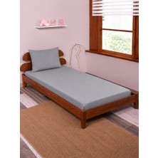 Royam Tek Kişilik Lastikli Fitted Çarşaf Seti 100 x 200 + 1 Adet Yastık Kılıfı