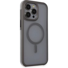 Palmira Demir Joko Apple iPhone 15 Pro Max Toras Airbag Magsafe Kapak - Titan Gri