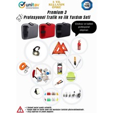 Unitav Premium 3 Profesyonel Trafik ve Ilk Yardım Seti