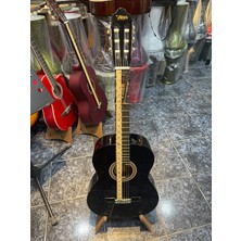 Valencia VC104 Black 4/4 Klasik Gitar Kılıf Hediyeli