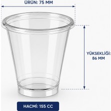 155 cc - Kristal Shot Bardak