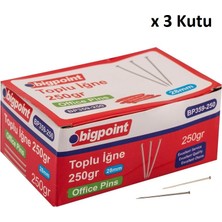 Bigpoint Toplu Iğne 250 Gram x 3 Kutu